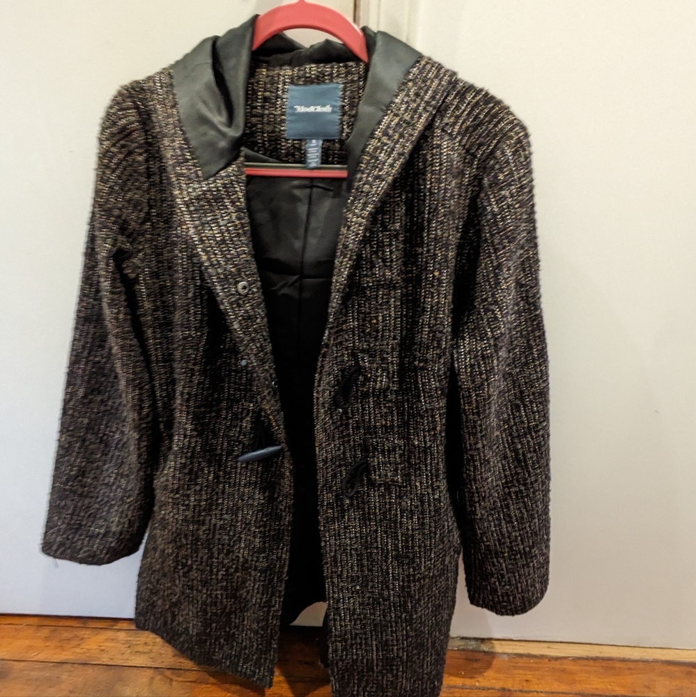 Fall tweed coat, by Modcloth, Cookie Pie Revival Duffle Coat